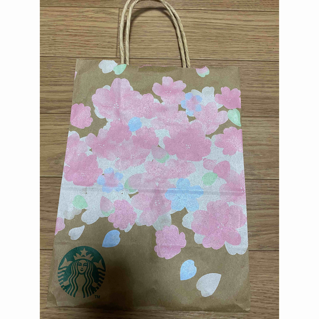 Starbucks Coffee(スターバックスコーヒー)の🍀スタバ　ショップ袋🍀 レディースのバッグ(ショップ袋)の商品写真