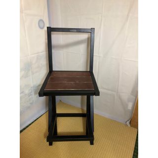 アイアン家具 椅子 チェア ハンドメイド 鋼材 木材(家具)