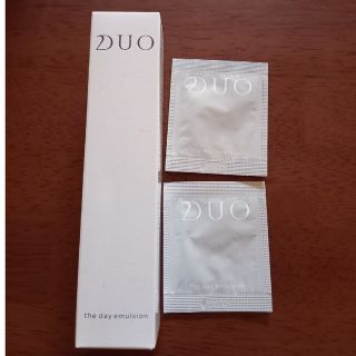 デュオ(DUO)のDUO ザ デイエマルジョン＋サンプル2個(乳液/ミルク)