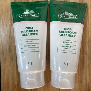 VT CICA MILD FOAM CLEANSER 300ml 2個セット(洗顔料)