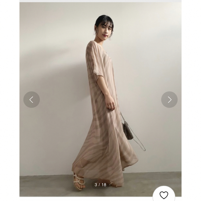 Ameri VINTAGE - 【AMERI】アメリ ZEBRA SHEER DRESSの通販 by ktr's