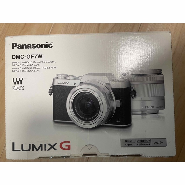 美品　Panasonic LUMIX DMC-GF7 ズームレンズセット