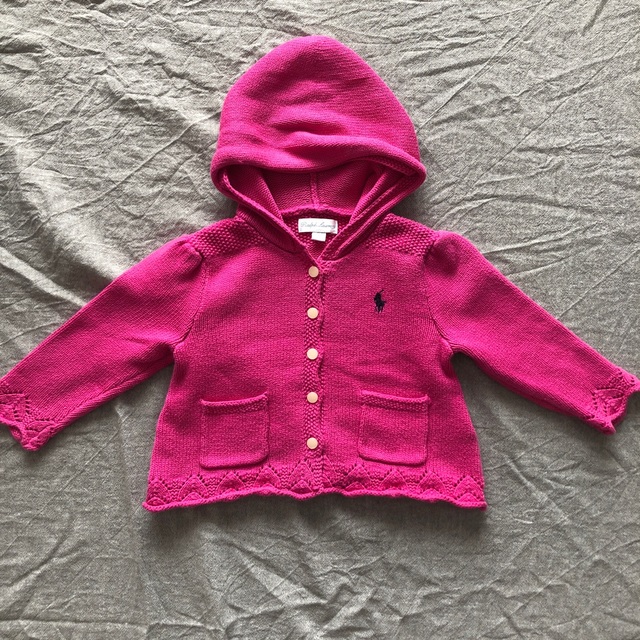 Ralph Lauren(ラルフローレン)のラルフローレン　カーディガン キッズ/ベビー/マタニティのベビー服(~85cm)(カーディガン/ボレロ)の商品写真