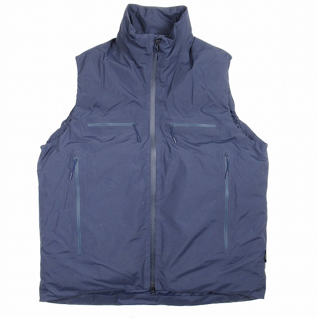 美品 22AW ダイワライフスタイル PUFF VEST パフベスト ナイロン63cm総丈