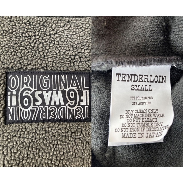 TENDERLOIN(テンダーロイン)の21AW Sサイズ テンダーロイン フリース ジャケット チャコール メンズのジャケット/アウター(ブルゾン)の商品写真