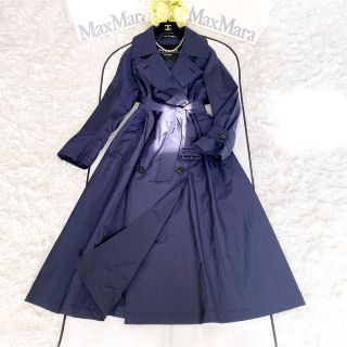 未使用級✨マックスマーラ トレンチコート 秋服 アウター カーキ ロングコート