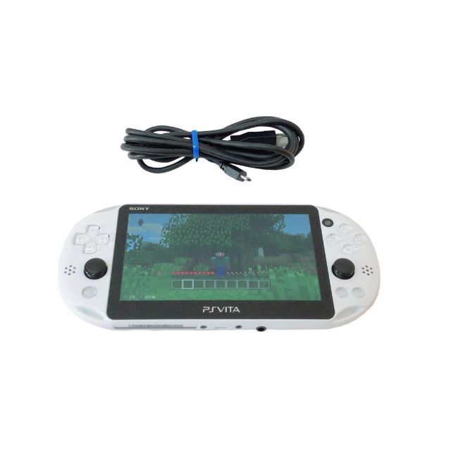 ☆極美品 PSVITA 本体 PCH-2000 グレイシャーホワイト ブラック