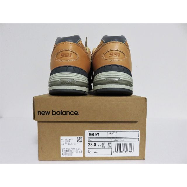 New Balance(ニューバランス)の定価4.1万 新品 New Balance M991VT 28 HORWEEN メンズの靴/シューズ(スニーカー)の商品写真