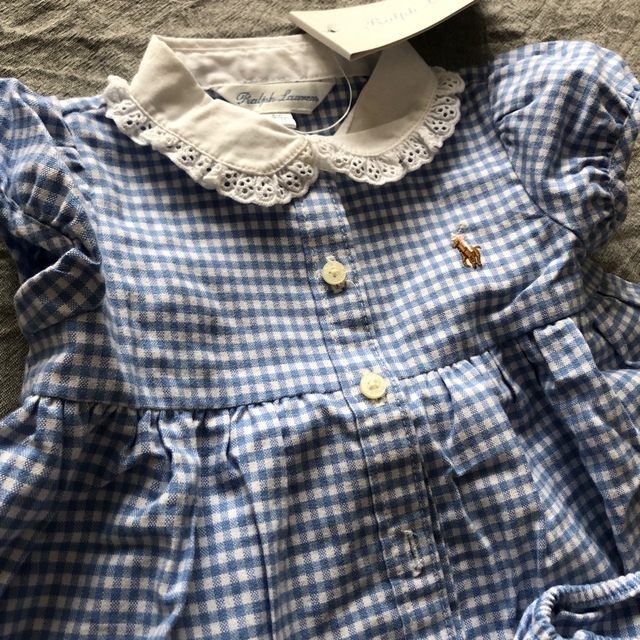 Ralph Lauren(ラルフローレン)のラルフローレン　2点セット　ワンピース　 キッズ/ベビー/マタニティのベビー服(~85cm)(ワンピース)の商品写真