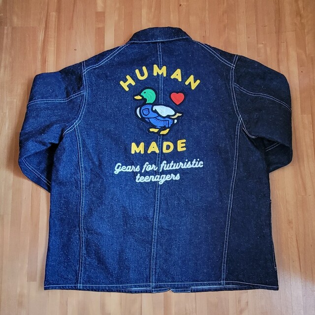 ヒューマンメイド human made デニムジャケット カバーオール ヒューマンメイド human made デニムジャケット カバーオール