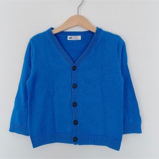 エイチアンドエム(H&M)のH&M コットン カーディガン 98-104cm 2-4Y(カーディガン)