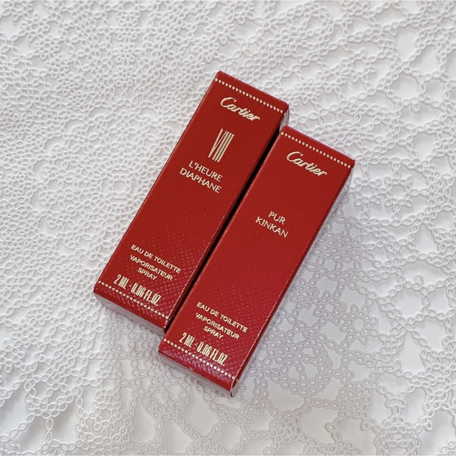 Cartier - カルティエ cartier 香水 サンプル オードトワレの通販 by