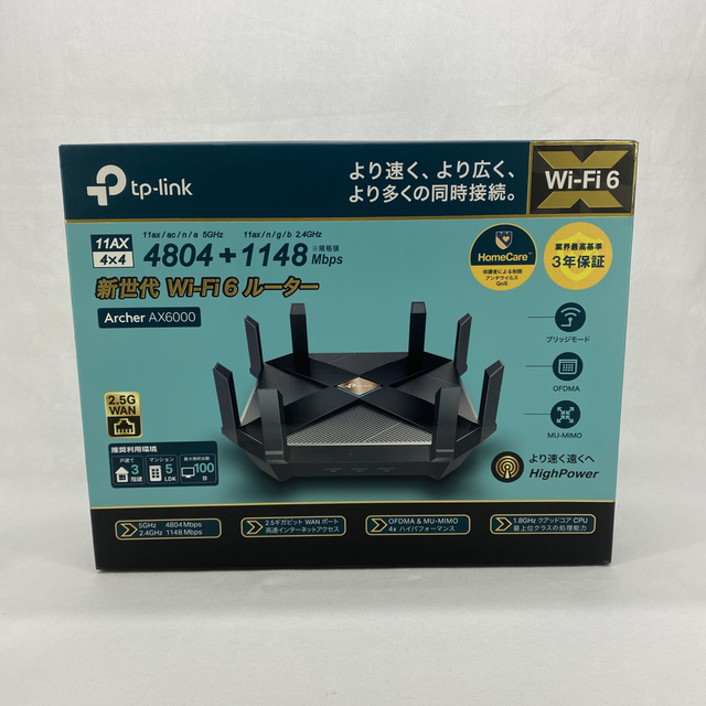 tp-link ティーピーリンク Archer AX6000 ルーター