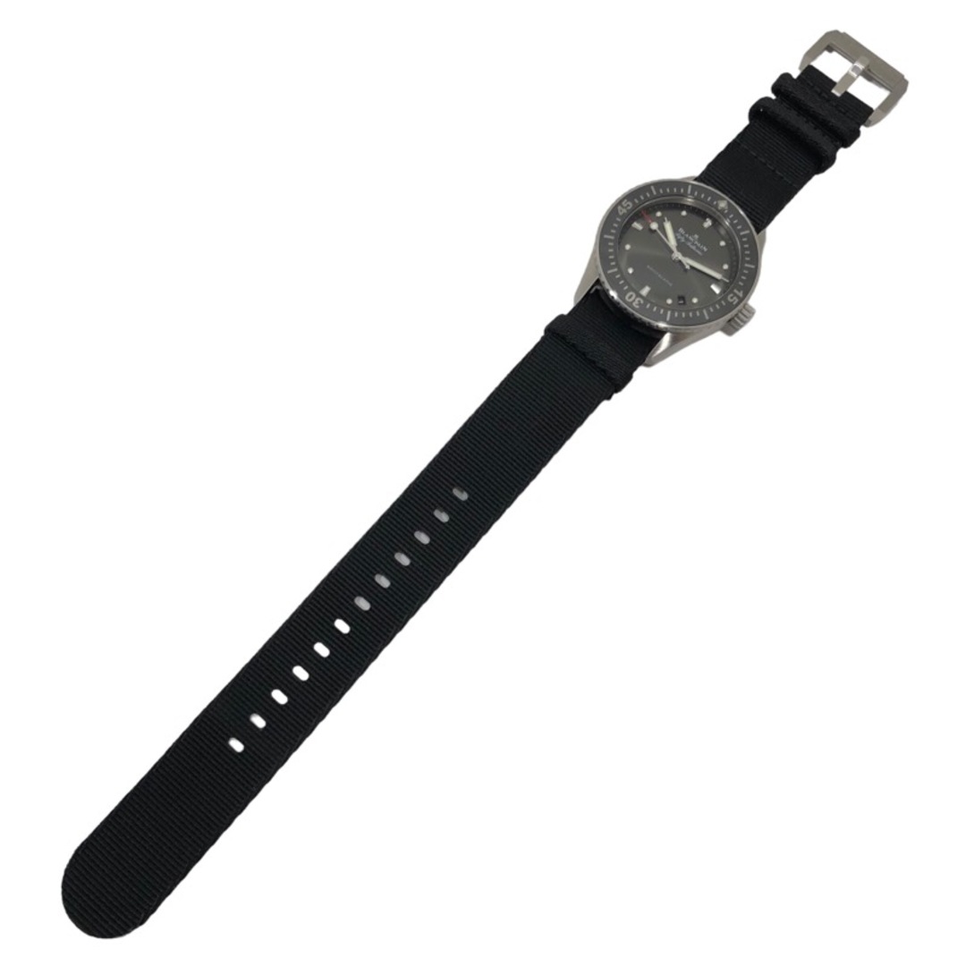 ブランパン BLANCPAIN フィフティ ファゾムス バチスカーフ 5100B-1110-B52A SS/NATOファブリック メンズ 腕時計