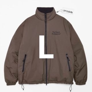 ワンエルディーケーセレクト(1LDK SELECT)のENNOY NYLON PADDED JACKET カカオブラウン L(ナイロンジャケット)