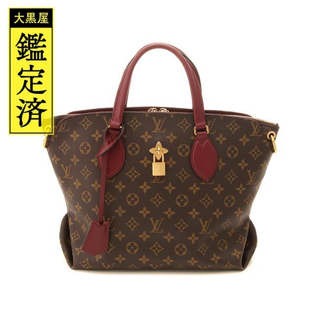 LOUIS VUITTON 　ルイ・ヴィトン フラワー・ジップド トート MMレディース