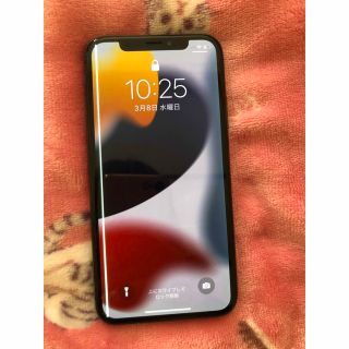 アップル(Apple)のシムフリー　iPhone Xブラック(スマートフォン本体)