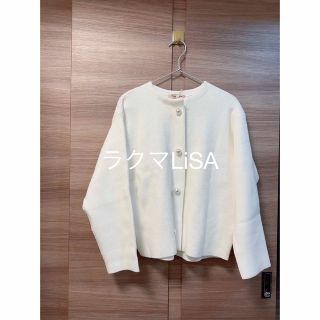 ❤︎Apuweiser-riche❤︎ パール釦コクーンニットジャケット　新品