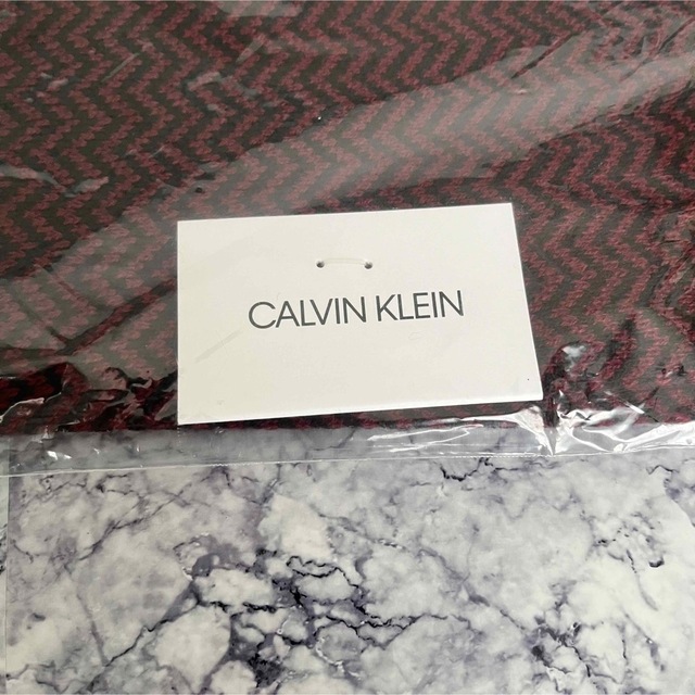 Calvin Klein(カルバンクライン)の新品 マフラー Calvin Klein カルバンクライン 未使用 正規品 メンズのファッション小物(マフラー)の商品写真