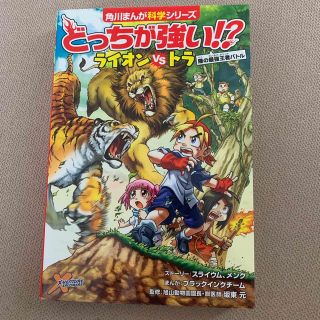 どっちが強い！？ライオンｖｓトラ 陸の最強王者バトル　　中古(絵本/児童書)