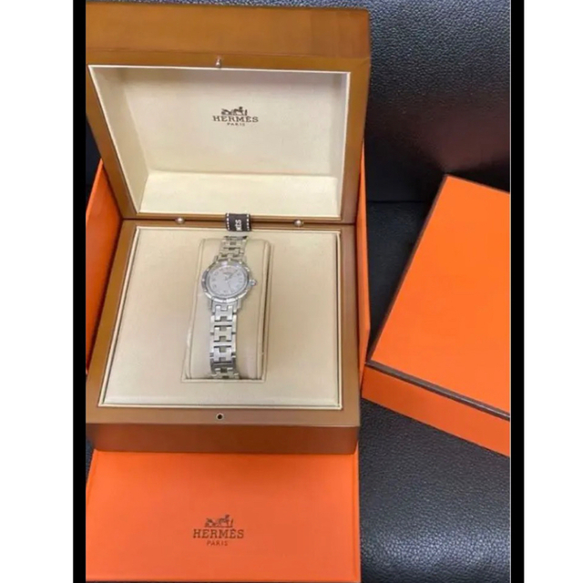 T-ポイント5倍】 Hermes - エルメス 時計 クリッパー CL4 230 ダイヤ