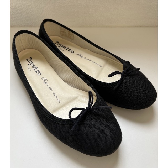 repetto フラットシューズ　ブラック　37