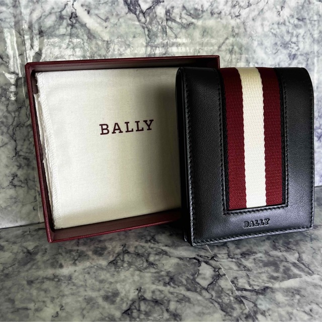 新品 折り財布 BALLY バリー ケース付き 正規品 メンズ レディース