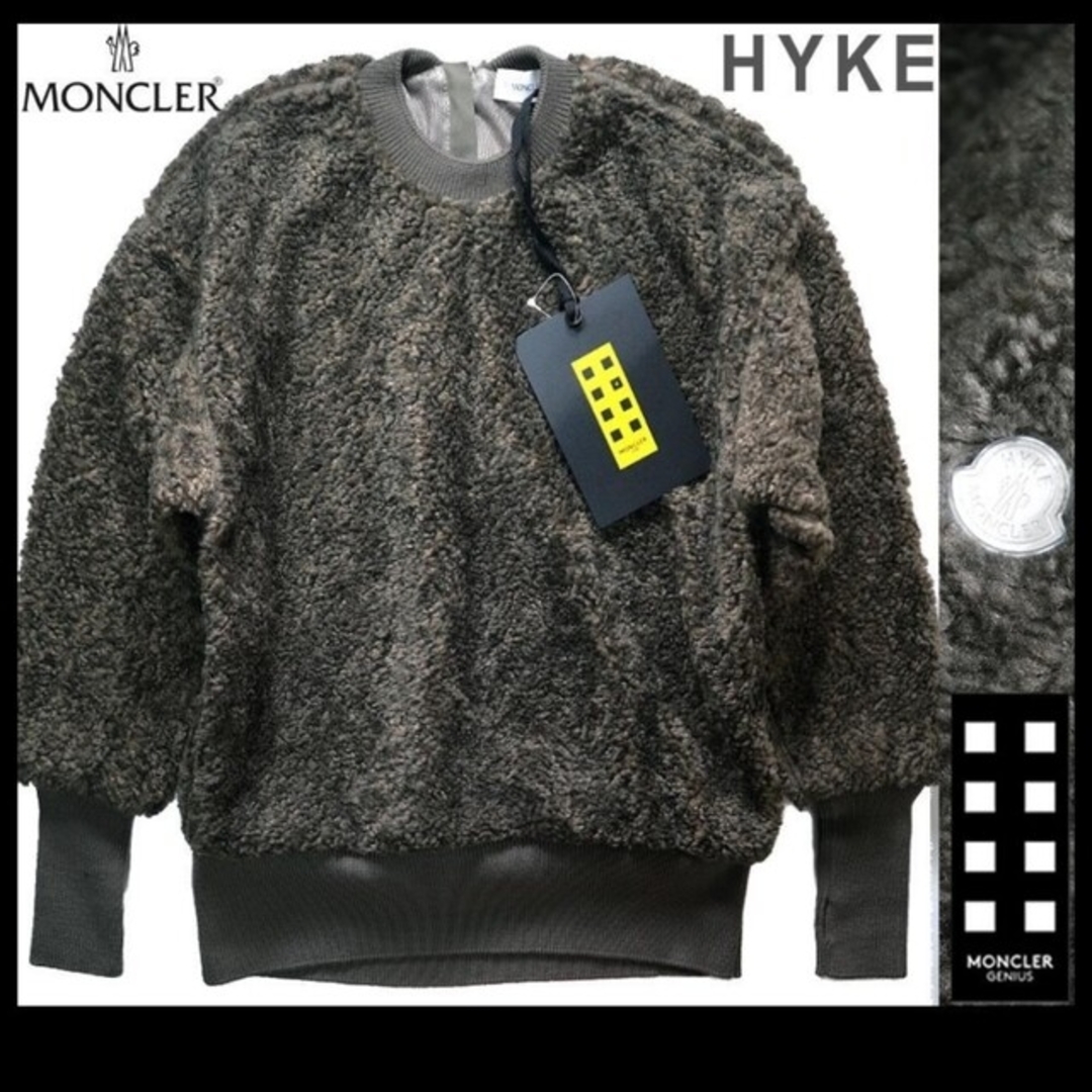 ーベース生地MONCLER GENIUS X HYKE スウェットシャツ 長袖 コットン