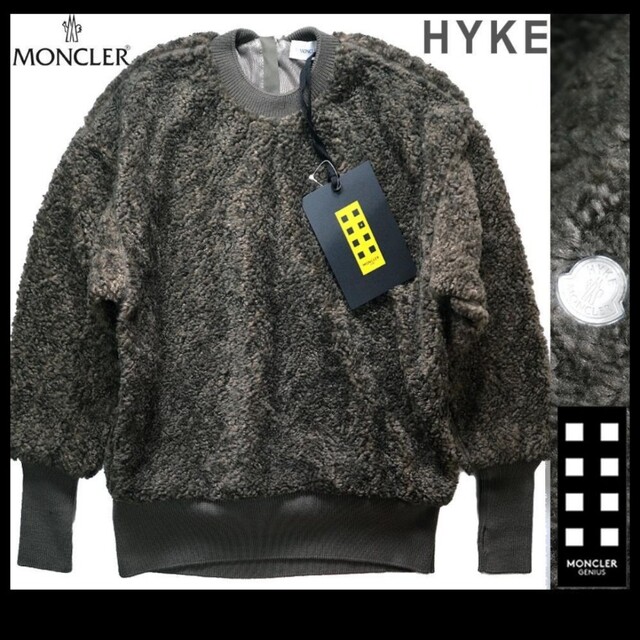 MONCLER(モンクレール)のMONCLER GENIUS X HYKE スウェットシャツ 長袖 コットン レディースのトップス(ニット/セーター)の商品写真