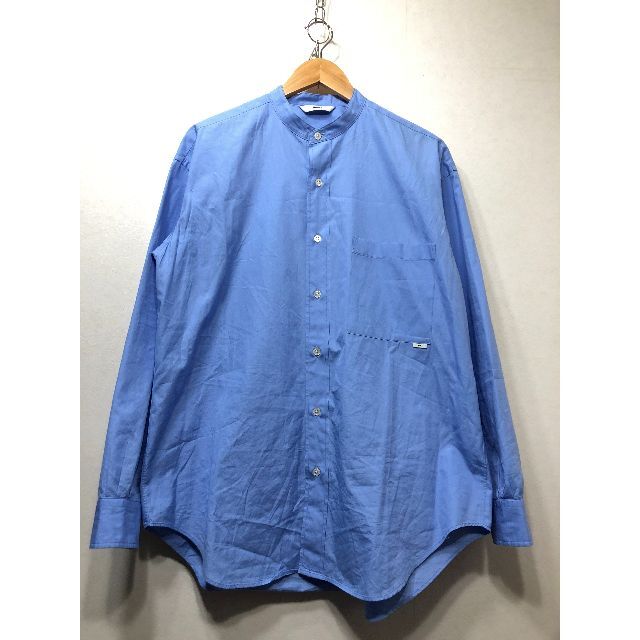 トップス020380● amne BROAD B.C L_s shirts 長袖