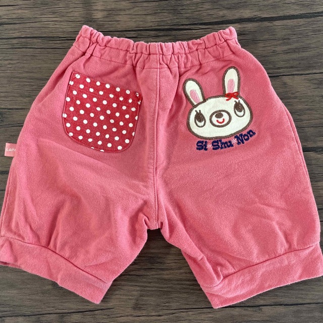 SiShuNon(シシュノン)のSi Shu Non シシュノン　ピンク　ショートパンツ　サイズ90 キッズ/ベビー/マタニティのキッズ服女の子用(90cm~)(パンツ/スパッツ)の商品写真