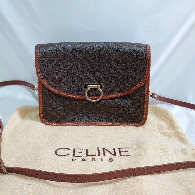 CELINE マカダム柄 ショルダーバッグショルダーバッグ