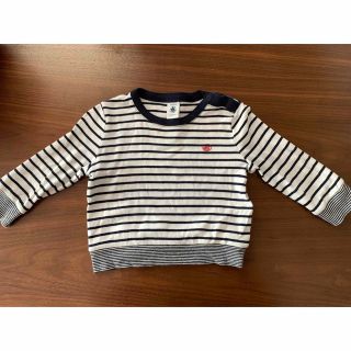 プチバトー(PETIT BATEAU)の限定 SALE‼️petit bateau マリニエール長袖Tシャツ　12m(Ｔシャツ)