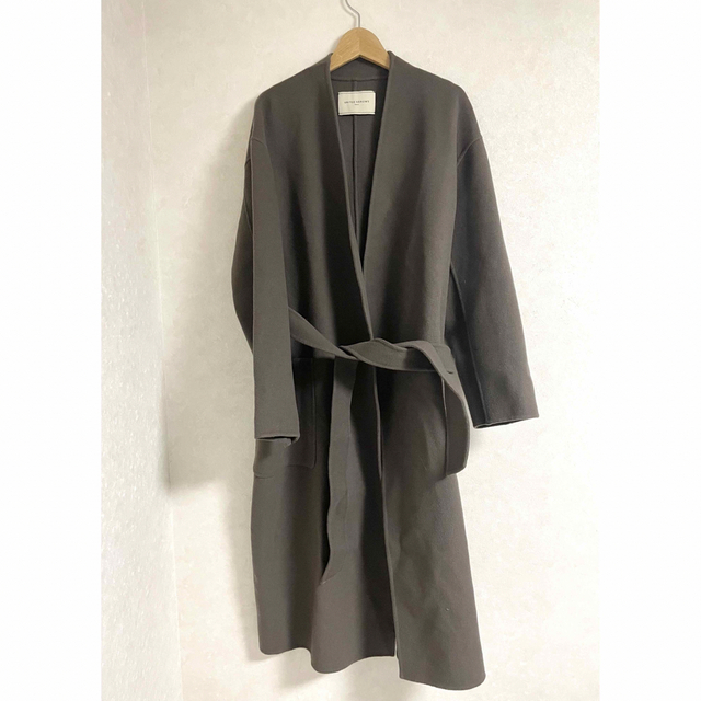 UNITED ARROWS UBCS リバー スタンドVノーカラー コート 【超歓迎され