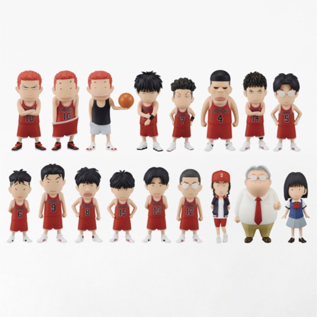 期間限定値下げslam dunk figure collection 湘北セット