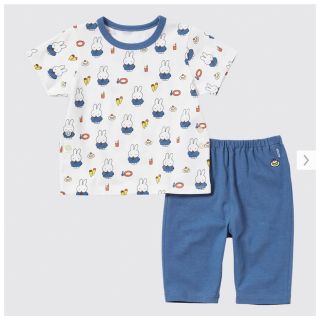 ユニクロ(UNIQLO)の【新品】UNIQLO ミッフィー 絵本コレクション ドライパジャマ(パジャマ)