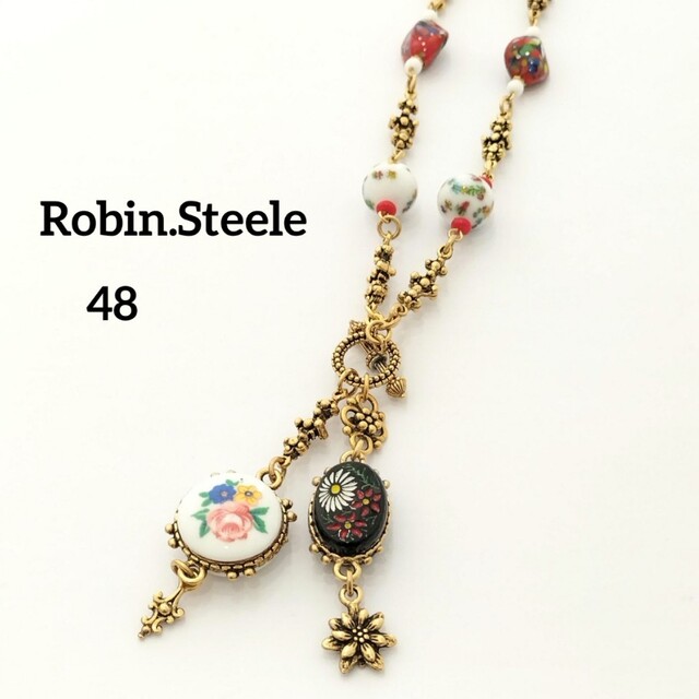 48)Robin.Steele ロビンスティール ネックレス - ネックレス