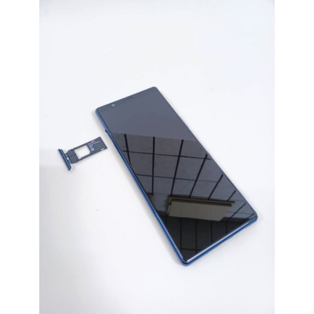 SIMロック解除済】SONY XPERIA 5/SO-01M/64GB/ブルー-
