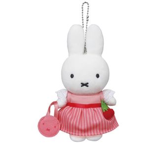 ミッフィー(miffy)の新品★ミッフィーさくらチェリーコーデ　マスコット　ZAKKAフェスタ(キャラクターグッズ)