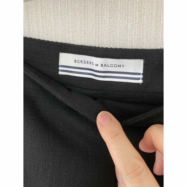 新品】BORDERS at BALCONY♡コットンスカート36 新品】BORDERS at BALCONY♡コットンスカート36