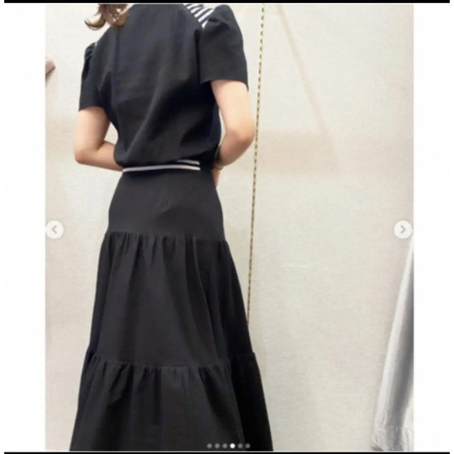 新品】BORDERS at BALCONY♡コットンスカート36 新品】BORDERS at BALCONY♡コットンスカート36