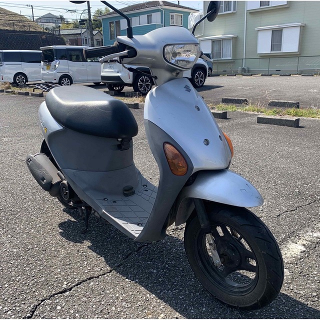 スズキ レッツ4 50 cc 原付 スクーター 4スト 実動 書類 メインキー有車体