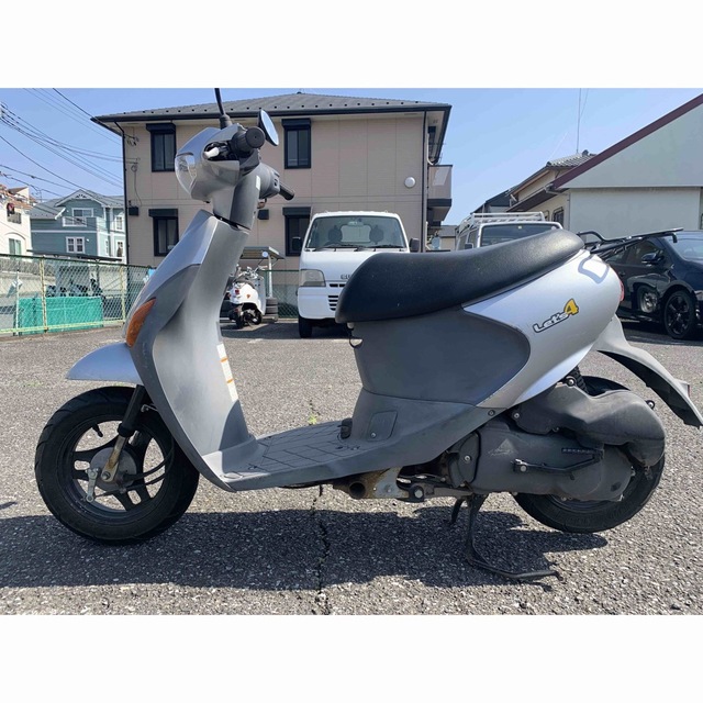 スズキ(スズキ)のスズキ レッツ4 50 cc 原付 スクーター 4スト 実動 書類 メインキー有 自動車/バイクのバイク(車体)の商品写真