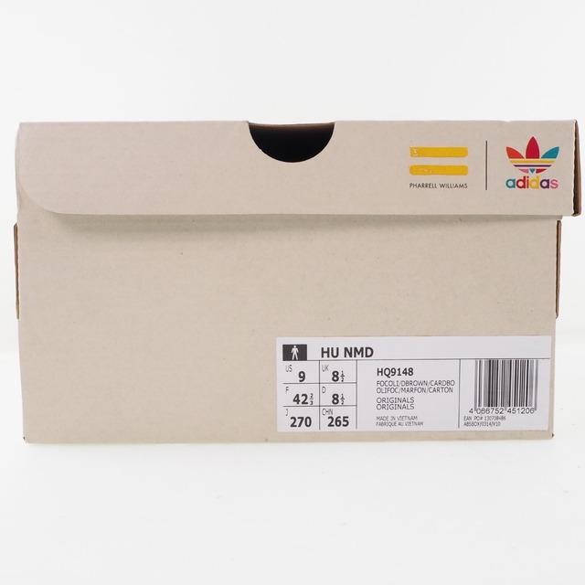 adidas(アディダス)の【adidas】アディダス HU NMD adidas×Pharrell WILLIAMS ファレルウィリアムス HQ9148 合成繊維 カーキ メンズ スニーカー メンズの靴/シューズ(スニーカー)の商品写真