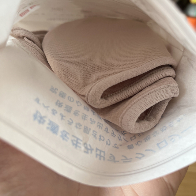 UNIQLO(ユニクロ)のユニクロ　エアリズムマスクLサイズ　2枚 レディースのレディース その他(その他)の商品写真