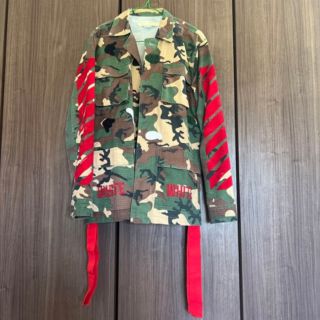 Off-White camo jacket　迷彩 カモ ジャケット アロージャケット・アウター