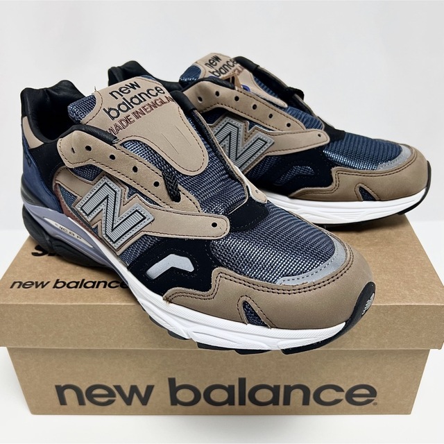 27cm 新品 ニューバランス M920 NEW BALANCE 英国製 茶 紺