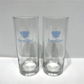 ファミリア(familiar)の【非売品】familiar ファミリア グラス 2個セット(グラス/カップ)