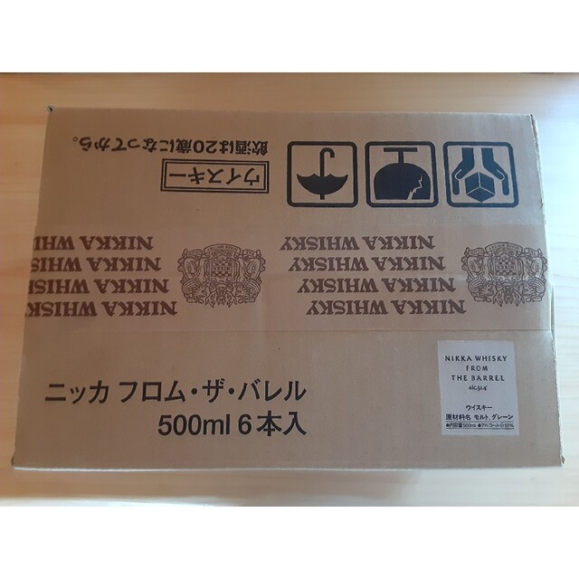 ニッカウヰスキー(ニッカウイスキー)のニッカ フロムザバレル6本セット 食品/飲料/酒の酒(ウイスキー)の商品写真