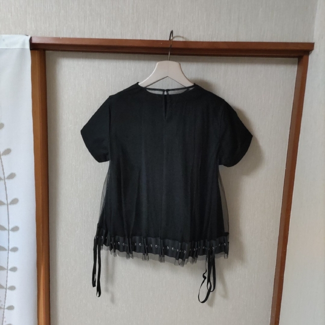 COMME des GARCONS(コムデギャルソン)の最終値下げ！noir  keininomiya　チュールＴシャツ レディースのトップス(Tシャツ(半袖/袖なし))の商品写真